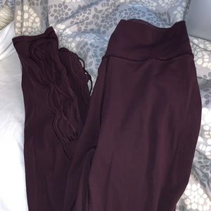 Dark purple lululemon legging